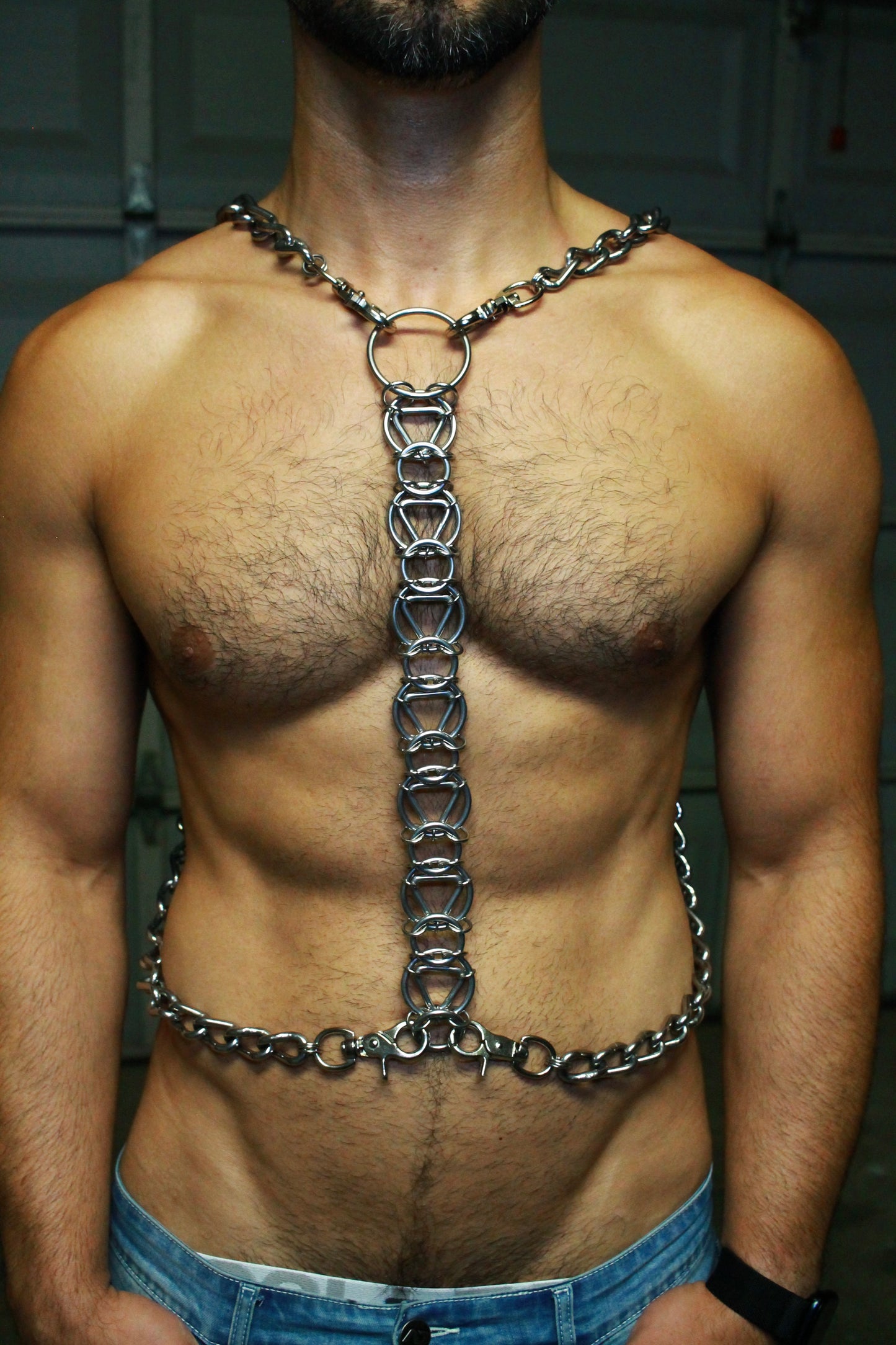 PYRAMID SCHEME BODY CHAIN