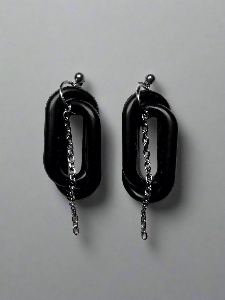 BLACK HOLE EARRINGS