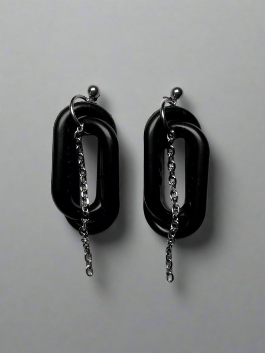 BLACK HOLE EARRINGS