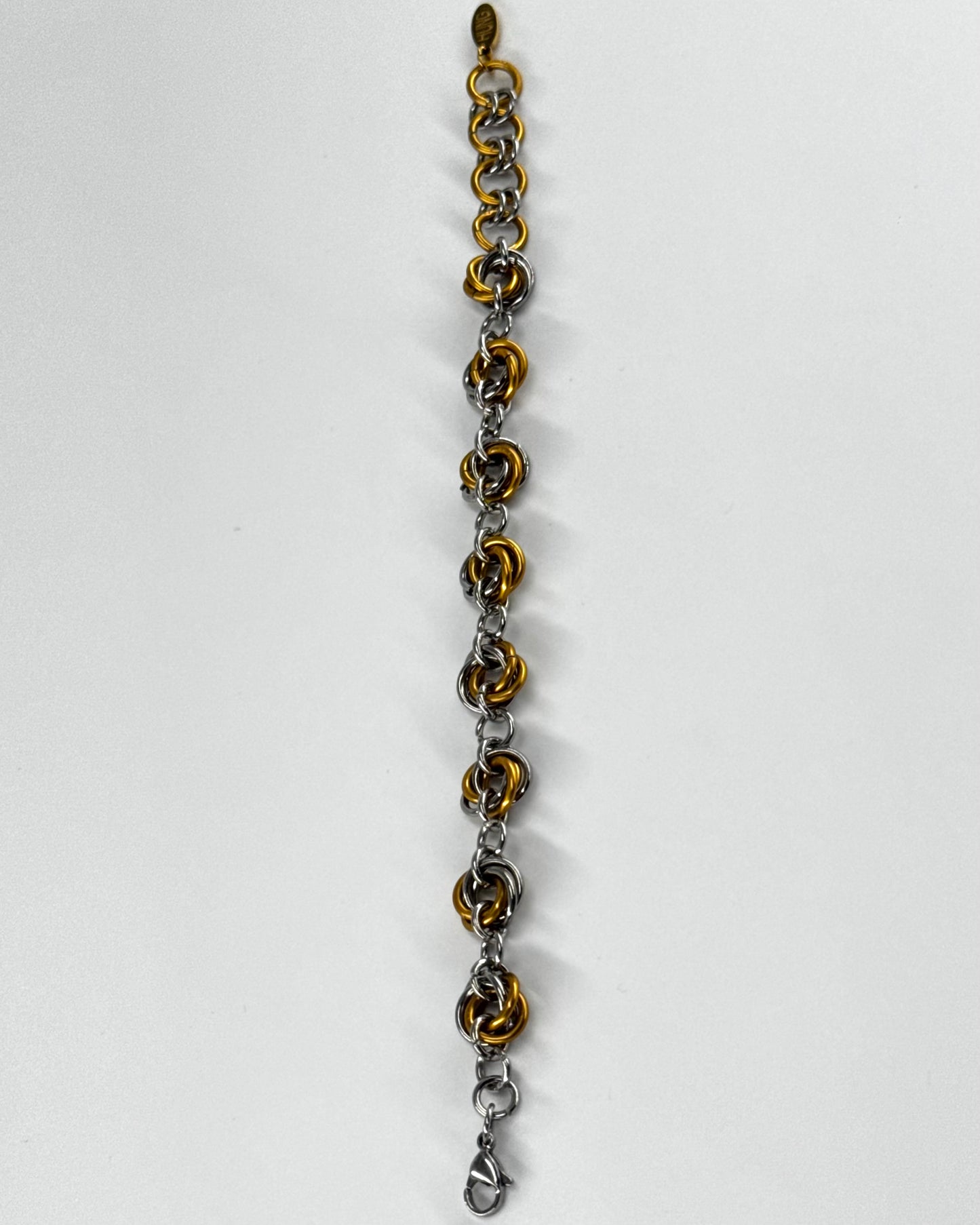 GOLD AND SILVER BRACELET