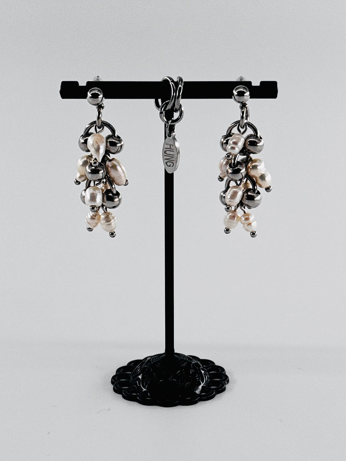 CLUSTER FCK EARRINGS