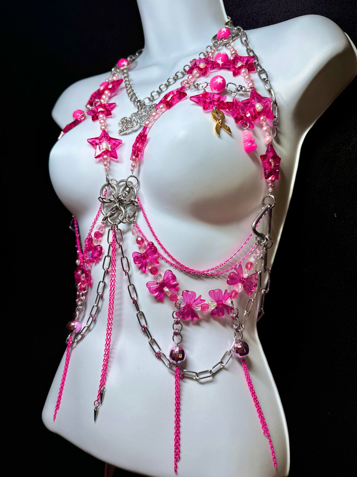2000 & PINK BODY CHAIN