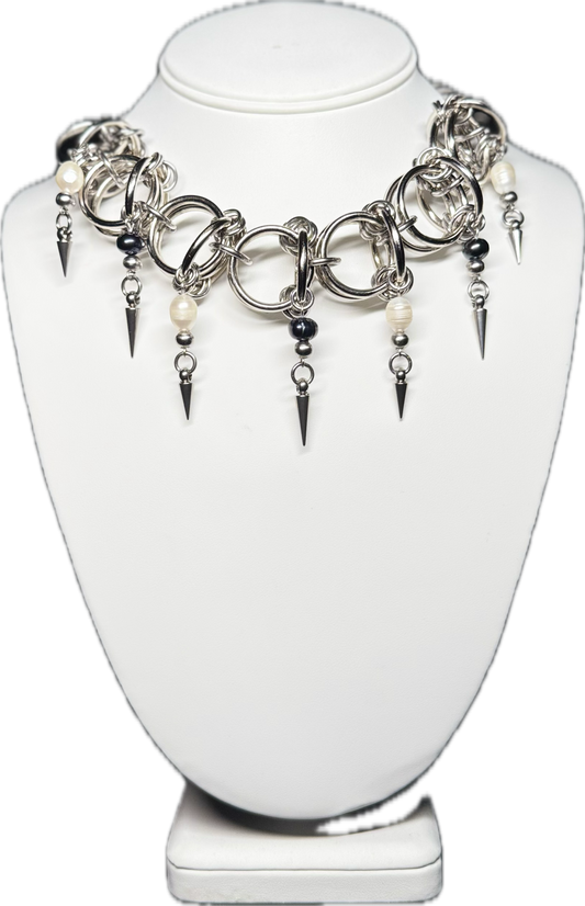 ORBITAL PEARL NECKLACE