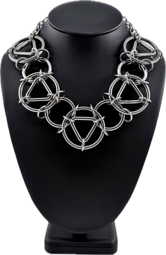 PYRAMID SCHEME NECKLACE