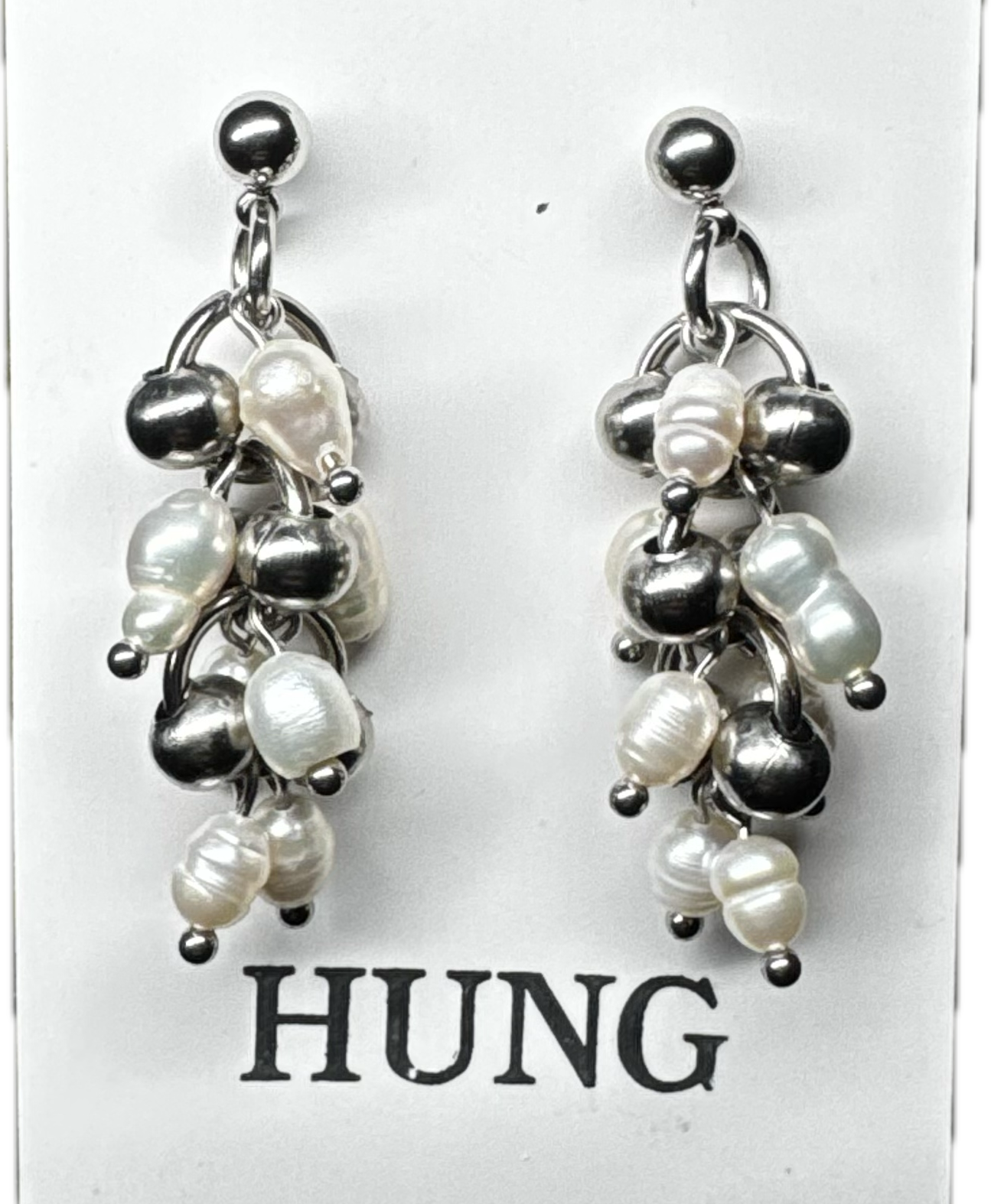 CLUSTER FCK EARRINGS