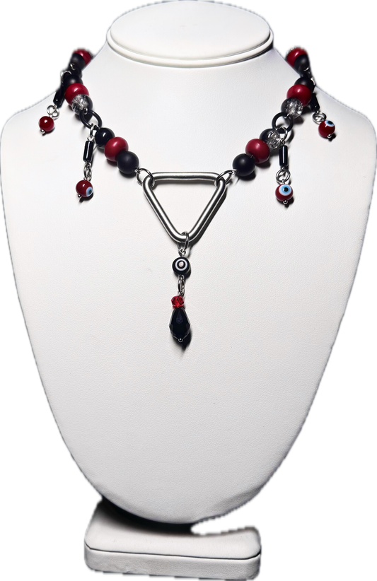 RED EYE NECKLACE