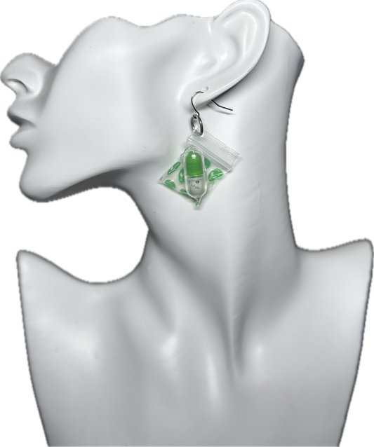 HAPPY PILL EARRINGS