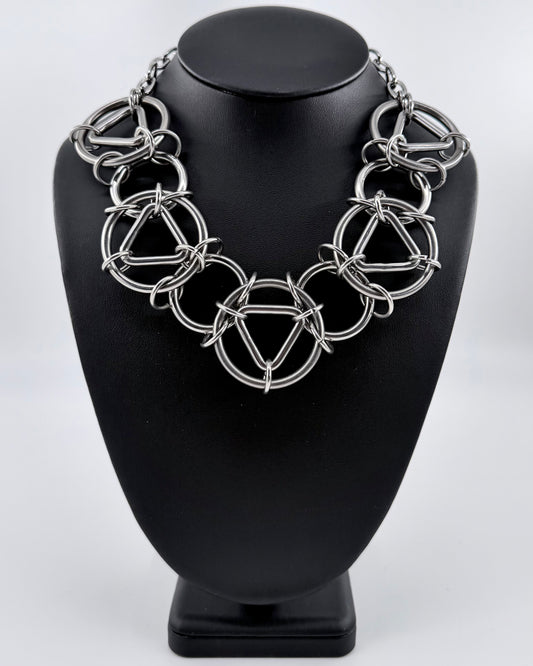 PYRAMID SCHEME NECKLACE