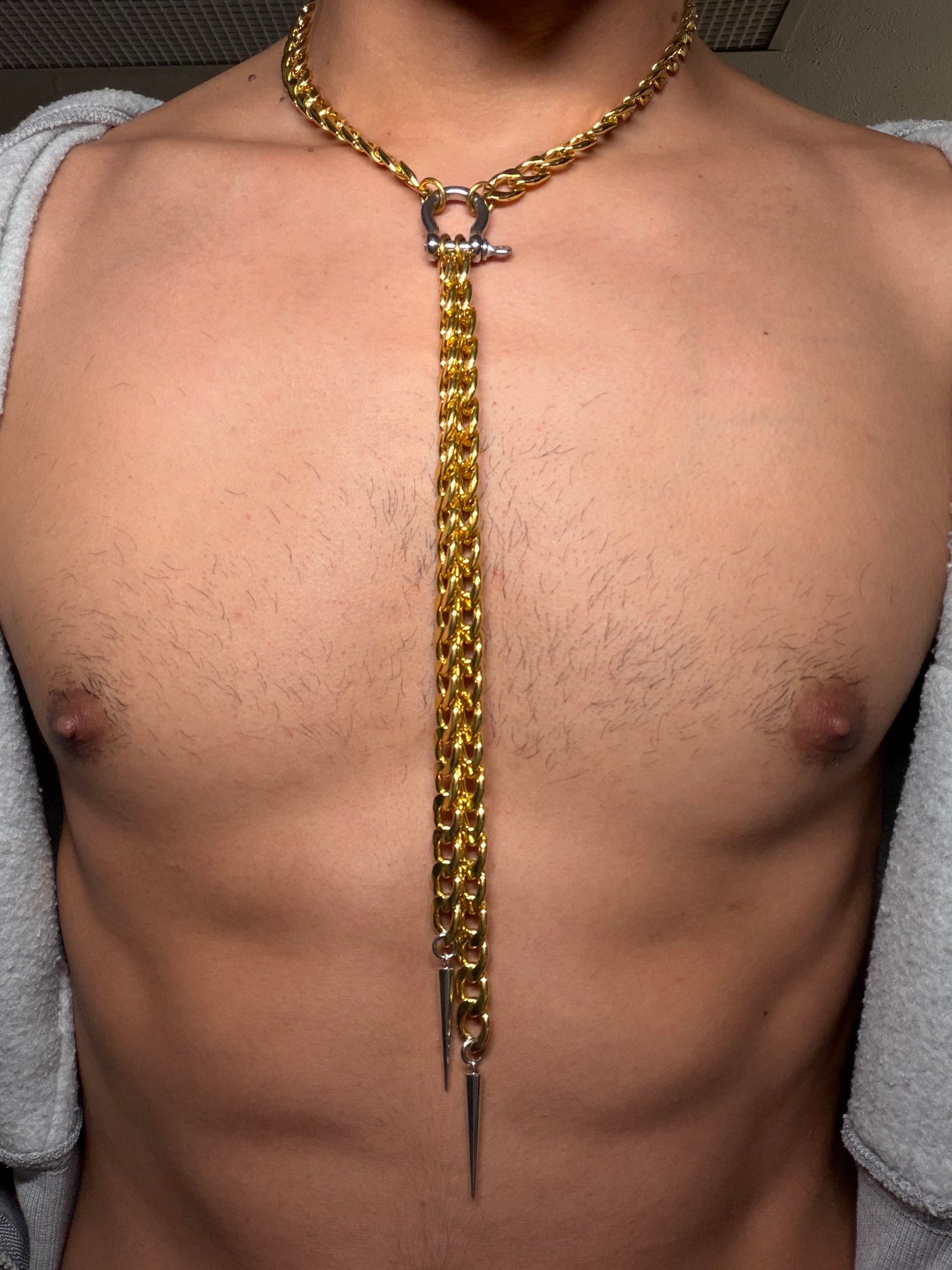 MINI GOLD BOLO TIE