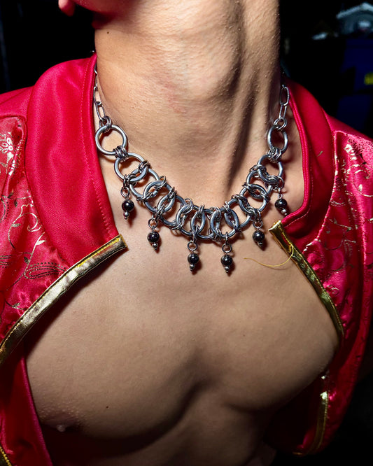 ORBITAL PEARL NECKLACE