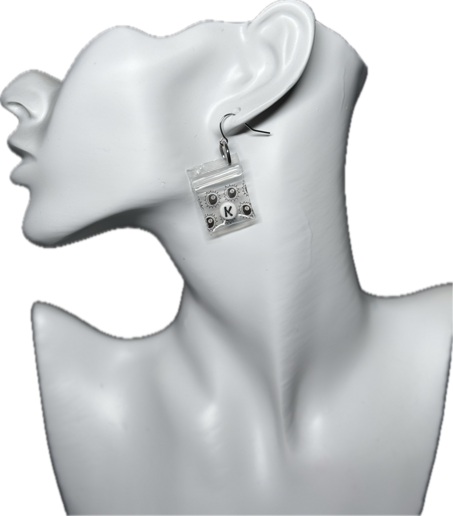 LITTLE BAG OF K EARRINGS